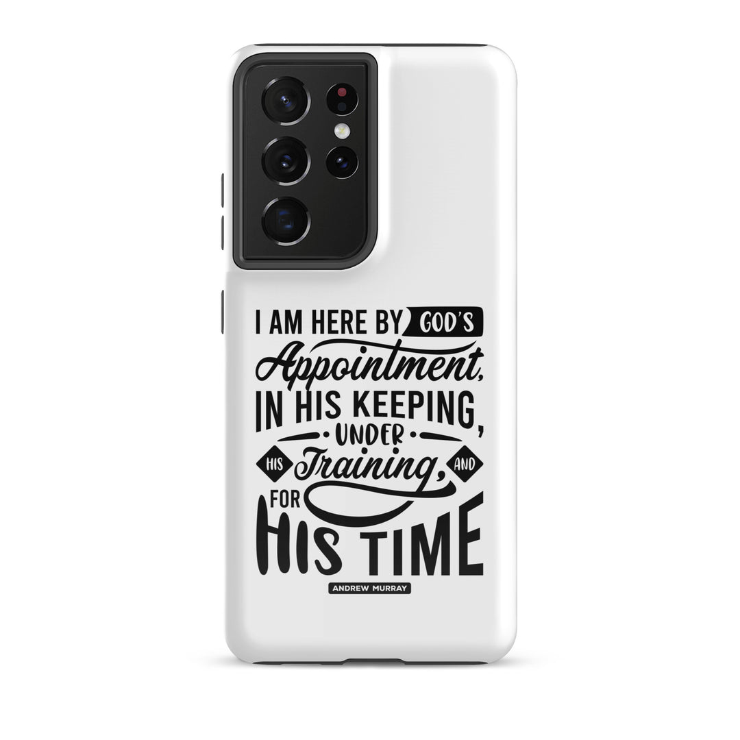 Christian Phone Case Andrew Murray's His Time White for Samsung® Samsung® Phone Cases Glossy Samsung Galaxy S21 Ultra