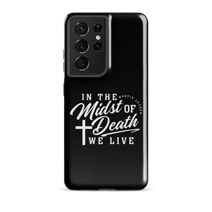 Christian Phone Case Martin Luther's Midst of Death Black for Samsung® Samsung® Phone Cases Glossy Samsung Galaxy S21 Ultra
