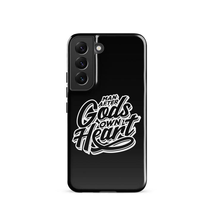 Christian Phone Case Man After God's Heart for Samsung® Samsung® Phone Cases Glossy Samsung Galaxy S22 