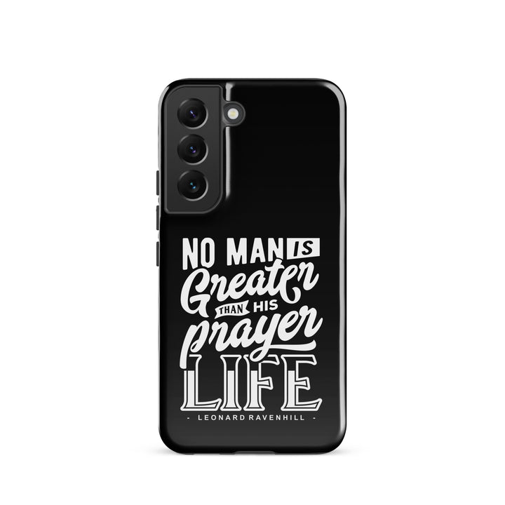 Christian Phone Case Leonard Ravenhill's Prayer Life Black for Samsung® Samsung® Phone Cases Glossy Samsung Galaxy S22