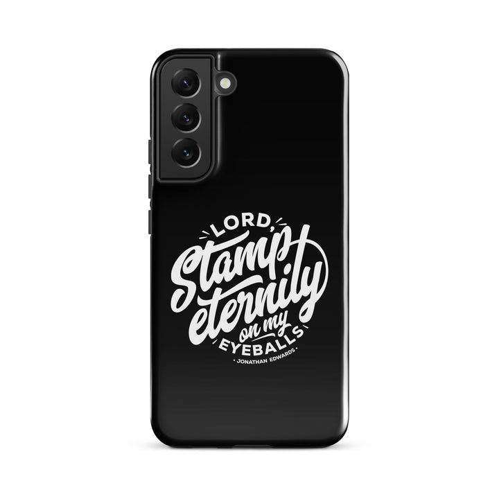 Christian Phone Case Stamp Eternity Black for Samsung® Samsung® Phone Cases Glossy Samsung Galaxy S22 Plus 
