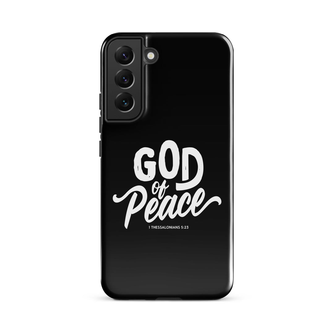 Christian Phone Case God of Peace Black for Samsung® Samsung® Phone Cases Glossy Samsung Galaxy S22 Plus 