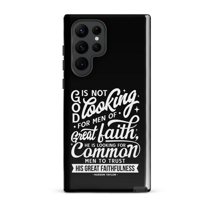 Christian Phone Case Hudson Taylor Common Men Black for Samsung® Samsung® Phone Cases Glossy Samsung Galaxy S22 Ultra
