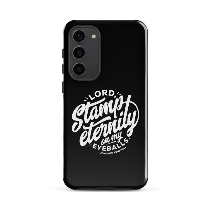 Christian Phone Case Stamp Eternity Black for Samsung® Samsung® Phone Cases Glossy Samsung Galaxy S23 Plus 