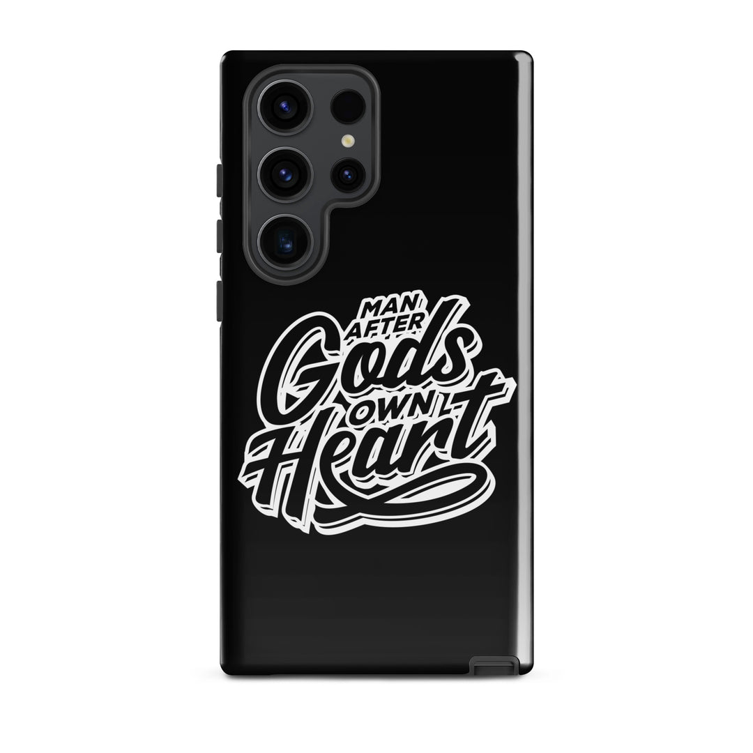 Christian Phone Case Man After God's Heart for Samsung® Samsung® Phone Cases Glossy Samsung Galaxy S23 Ultra 