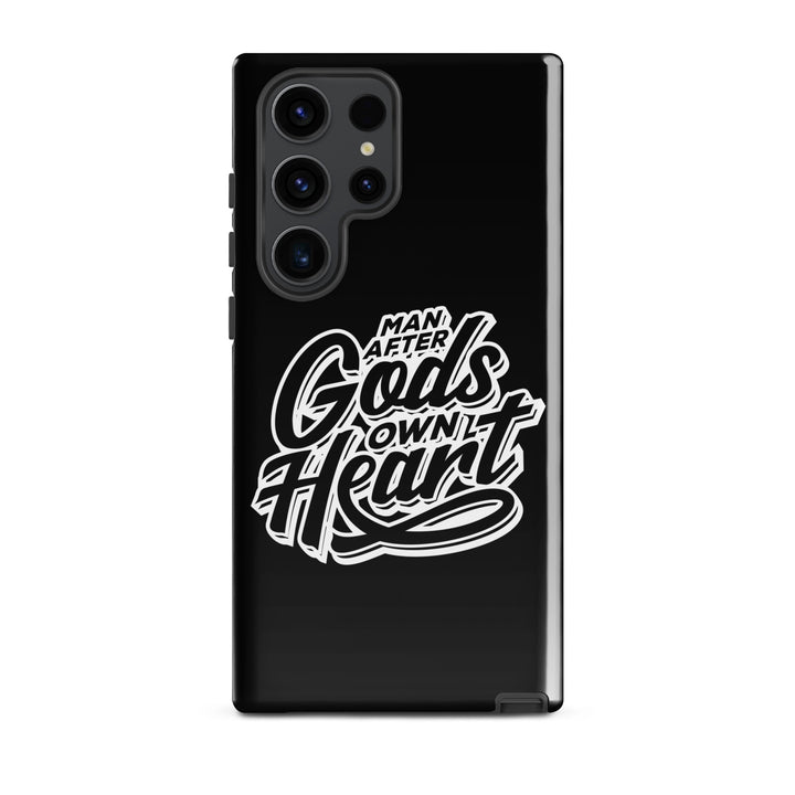 Christian Phone Case Man After God's Heart for Samsung® Samsung® Phone Cases Glossy Samsung Galaxy S23 Ultra 