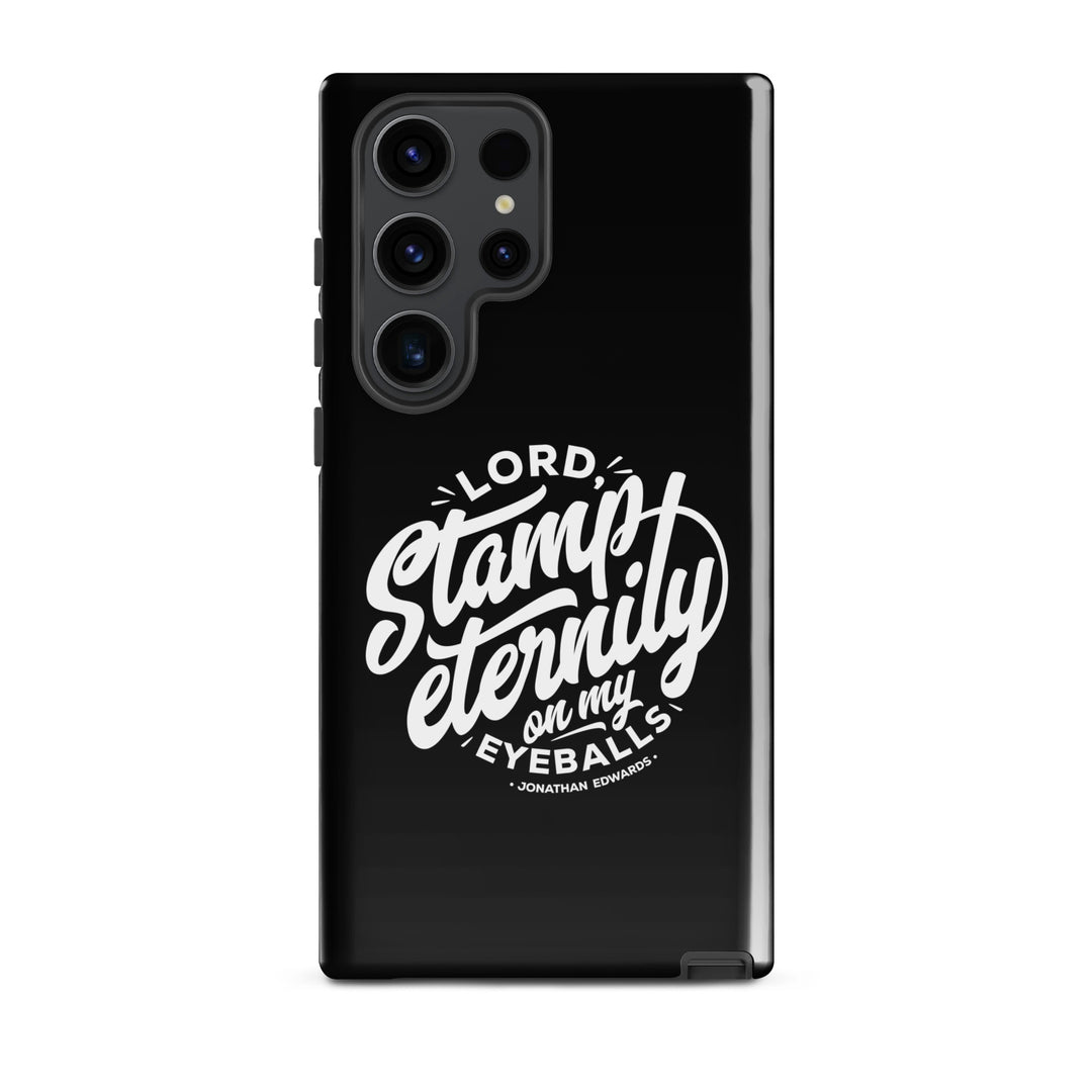 Christian Phone Case Stamp Eternity Black for Samsung® Samsung® Phone Cases Glossy Samsung Galaxy S23 Ultra 