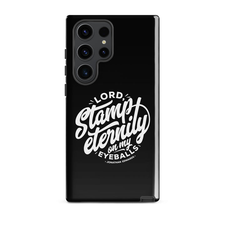 Christian Phone Case Stamp Eternity Black for Samsung® Samsung® Phone Cases Glossy Samsung Galaxy S23 Ultra 
