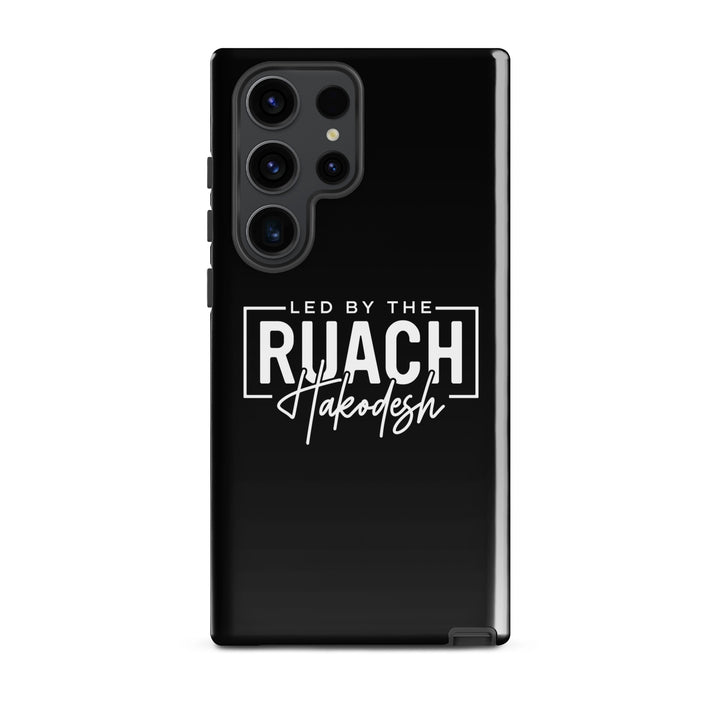 Christian Phone Case Led By Ruach Hakodesh Black for Samsung® Samsung® Phone Cases Glossy Samsung Galaxy S23 Ultra 