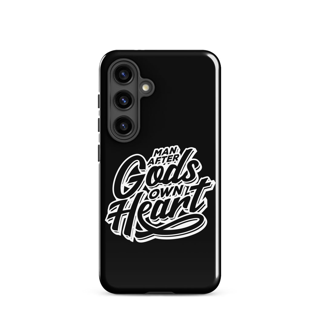 Christian Phone Case Man After God's Heart for Samsung® Samsung® Phone Cases Glossy Samsung Galaxy S24 