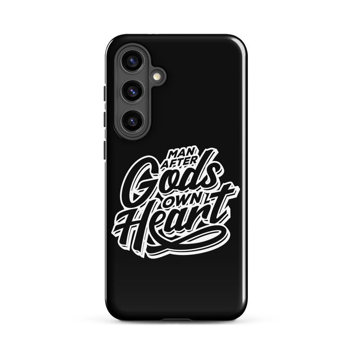 Christian Phone Case Man After God's Heart for Samsung® Samsung® Phone Cases Glossy Samsung Galaxy S24 Plus 