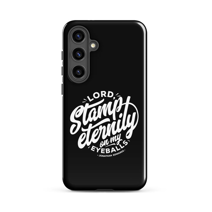 Christian Phone Case Stamp Eternity Black for Samsung® Samsung® Phone Cases Glossy Samsung Galaxy S24 Plus 