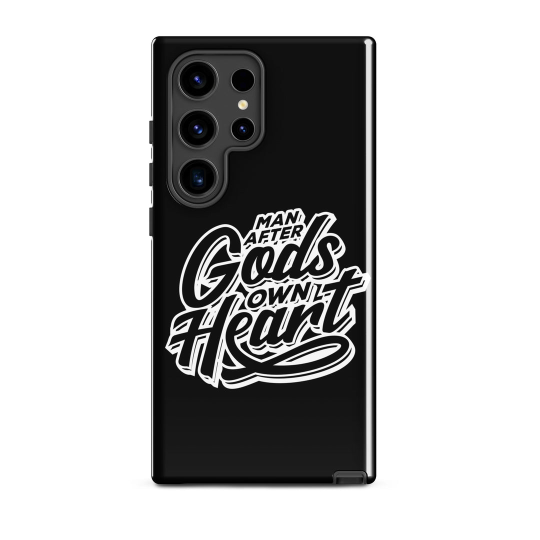 Christian Phone Case Man After God's Heart for Samsung® Samsung® Phone Cases Glossy Samsung Galaxy S24 Ultra 