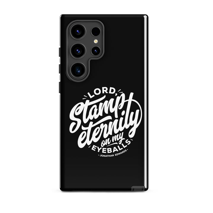Christian Phone Case Stamp Eternity Black for Samsung® Samsung® Phone Cases Glossy Samsung Galaxy S24 Ultra 