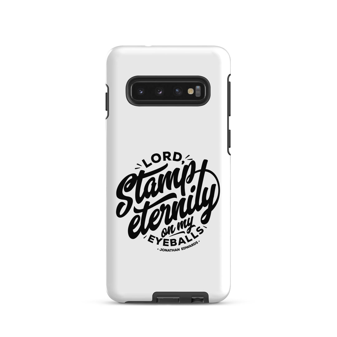 Christian Phone Case Jonathan Edwards Stamp Eternity White for Samsung® Samsung® Phone Cases Matte Samsung Galaxy S10