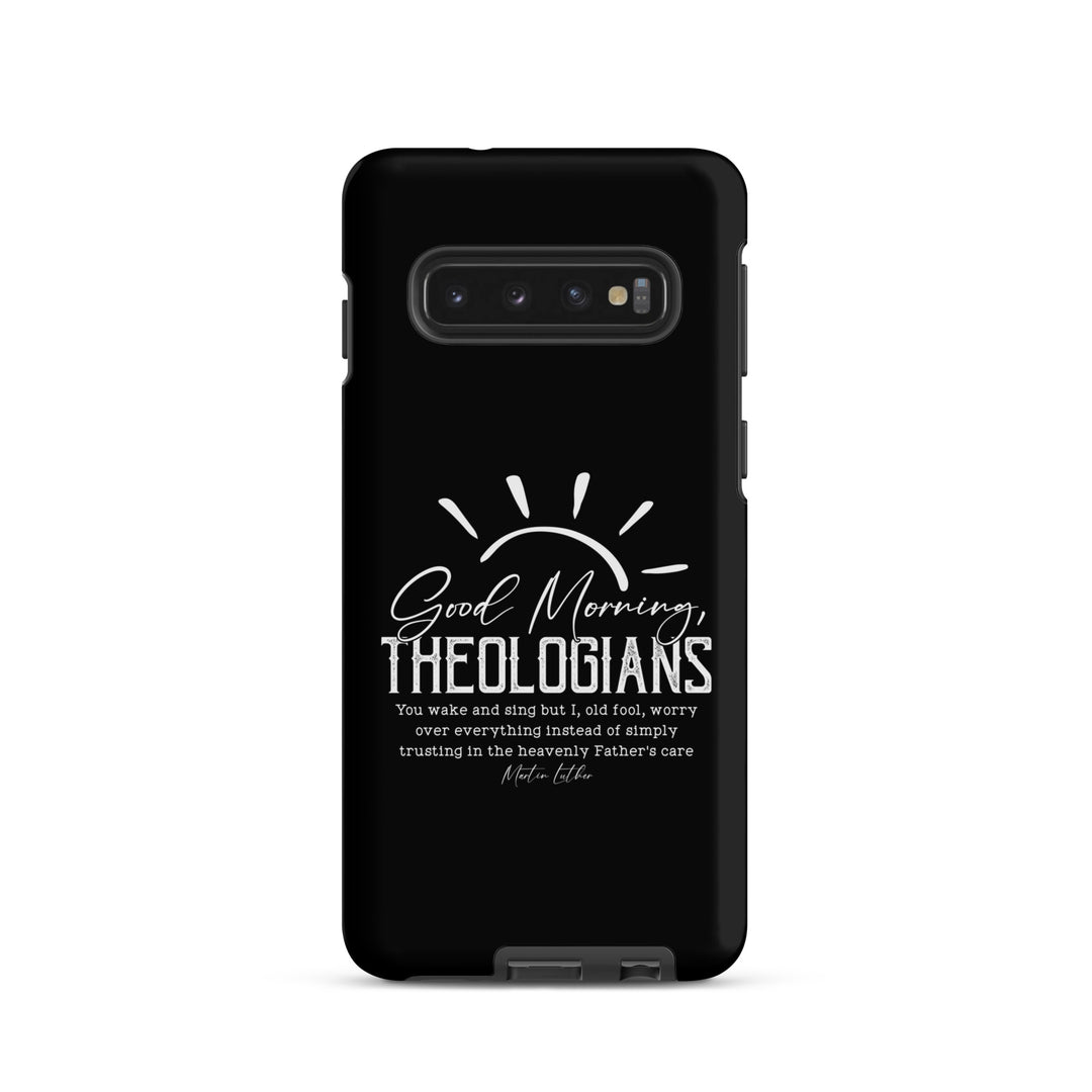 Christian Phone Case Martin Luther's Theologians Black for Samsung® Samsung® Phone Cases Matte Samsung Galaxy S10