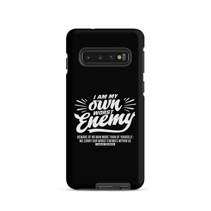 Christian Phone Case Charles Spurgeon's Worst Enemy Black for Samsung® Samsung® Phone Cases Matte Samsung Galaxy S10