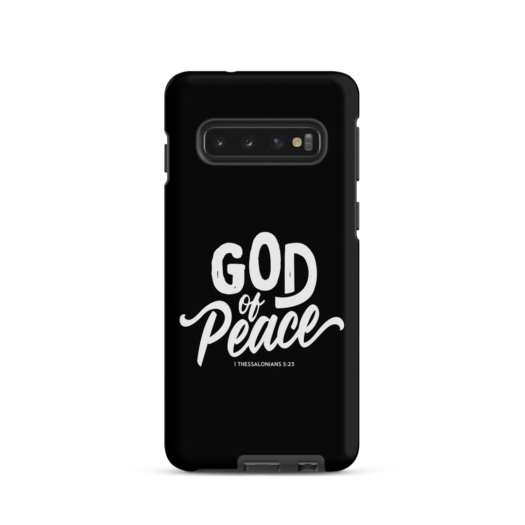 Christian Phone Case God of Peace Black for Samsung® Samsung® Phone Cases Matte Samsung Galaxy S10 