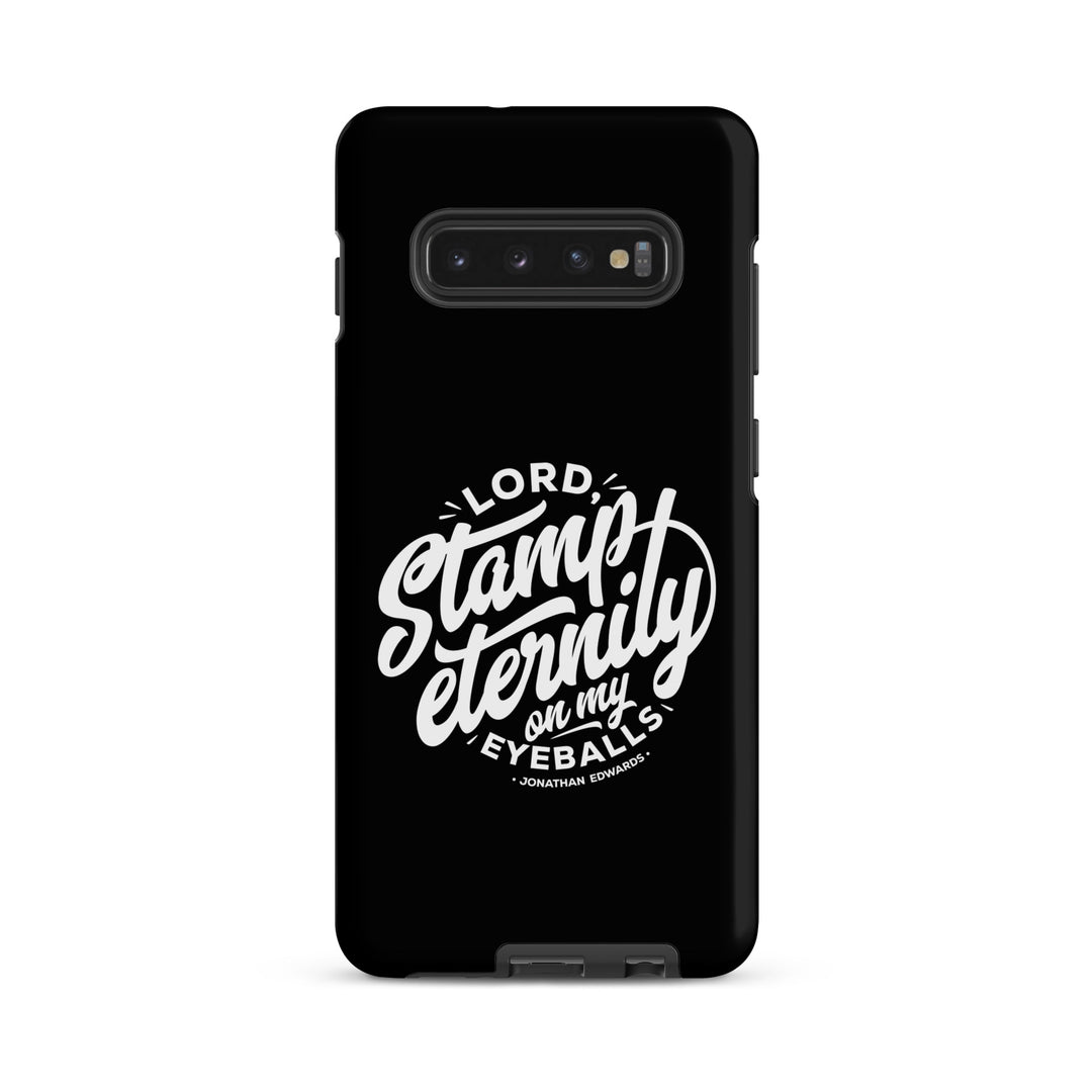 Christian Phone Case Jonathan Edwards Stamp Eternity Black for Samsung® Samsung® Phone Cases Matte Samsung Galaxy S10 Plus