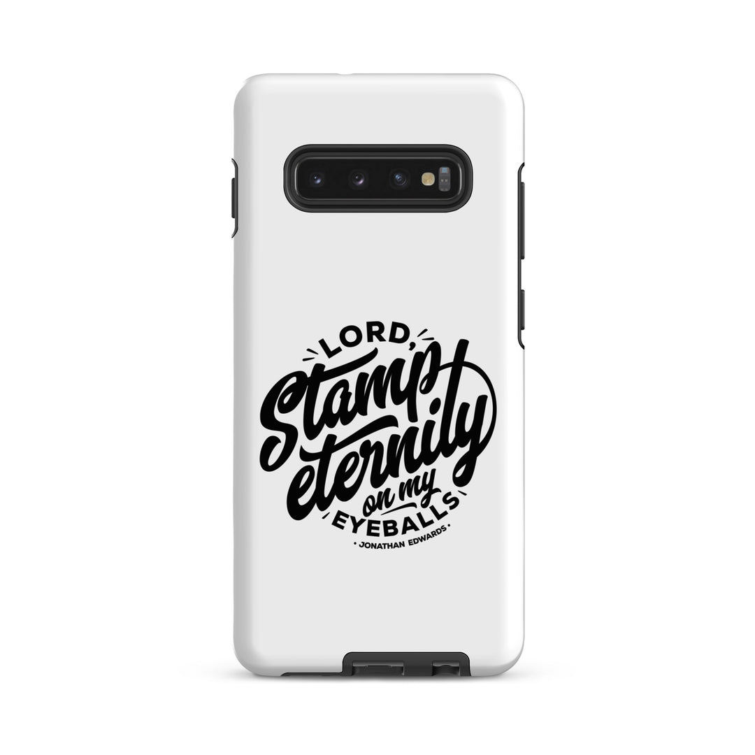 Christian Phone Case Jonathan Edwards Stamp Eternity White for Samsung® Samsung® Phone Cases Matte Samsung Galaxy S10 Plus
