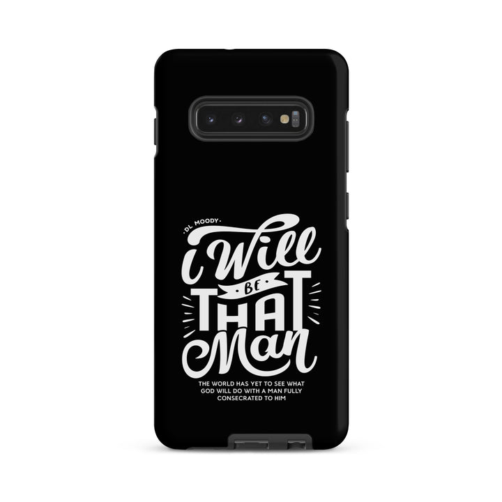Christian Phone Case D.L. Moody's I Will Be That Man for Samsung® Samsung® Phone Cases Matte Samsung Galaxy S10 Plus
