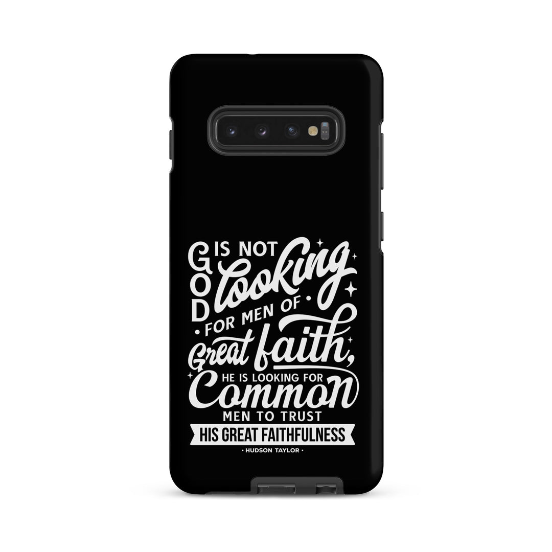 Christian Phone Case Hudson Taylor Common Men Black for Samsung® Samsung® Phone Cases Matte Samsung Galaxy S10 Plus