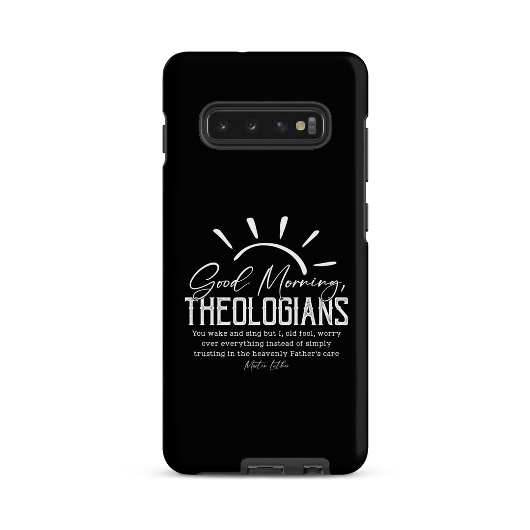 Christian Phone Case Martin Luther's Theologians Black for Samsung® Samsung® Phone Cases Matte Samsung Galaxy S10 Plus