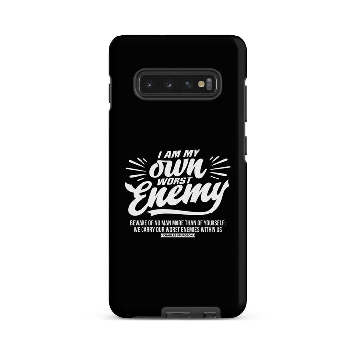 Christian Phone Case Charles Spurgeon's Worst Enemy Black for Samsung® Samsung® Phone Cases Matte Samsung Galaxy S10 Plus