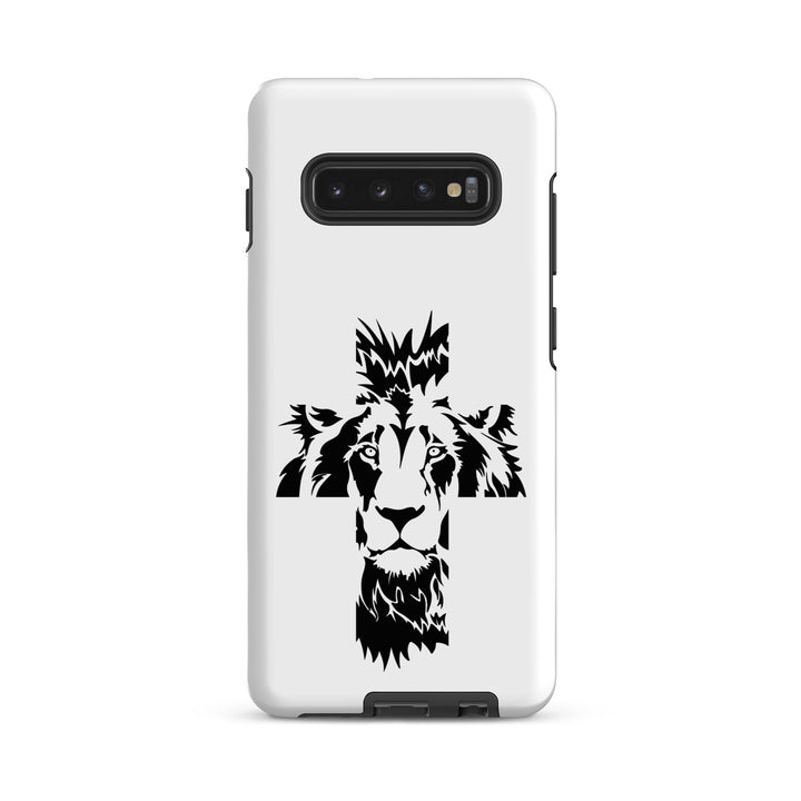Christian Phone Case Aslan Cross White for Samsung® Samsung® Phone Cases Matte Samsung Galaxy S10 Plus 