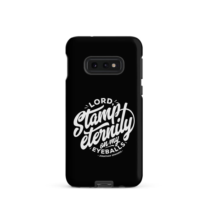Christian Phone Case Jonathan Edwards Stamp Eternity Black for Samsung® Samsung® Phone Cases Matte Samsung Galaxy S10e