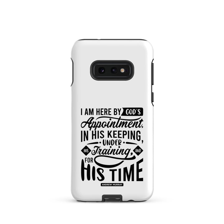 Christian Phone Case Andrew Murray's His Time White for Samsung® Samsung® Phone Cases Matte Samsung Galaxy S10e