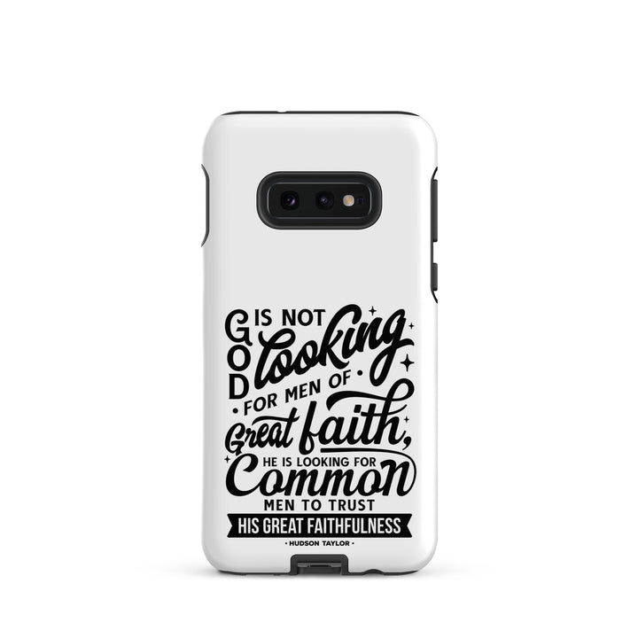 Christian Phone Case Hudson Taylor Common Men White for Samsung® Samsung® Phone Cases Matte Samsung Galaxy S10e