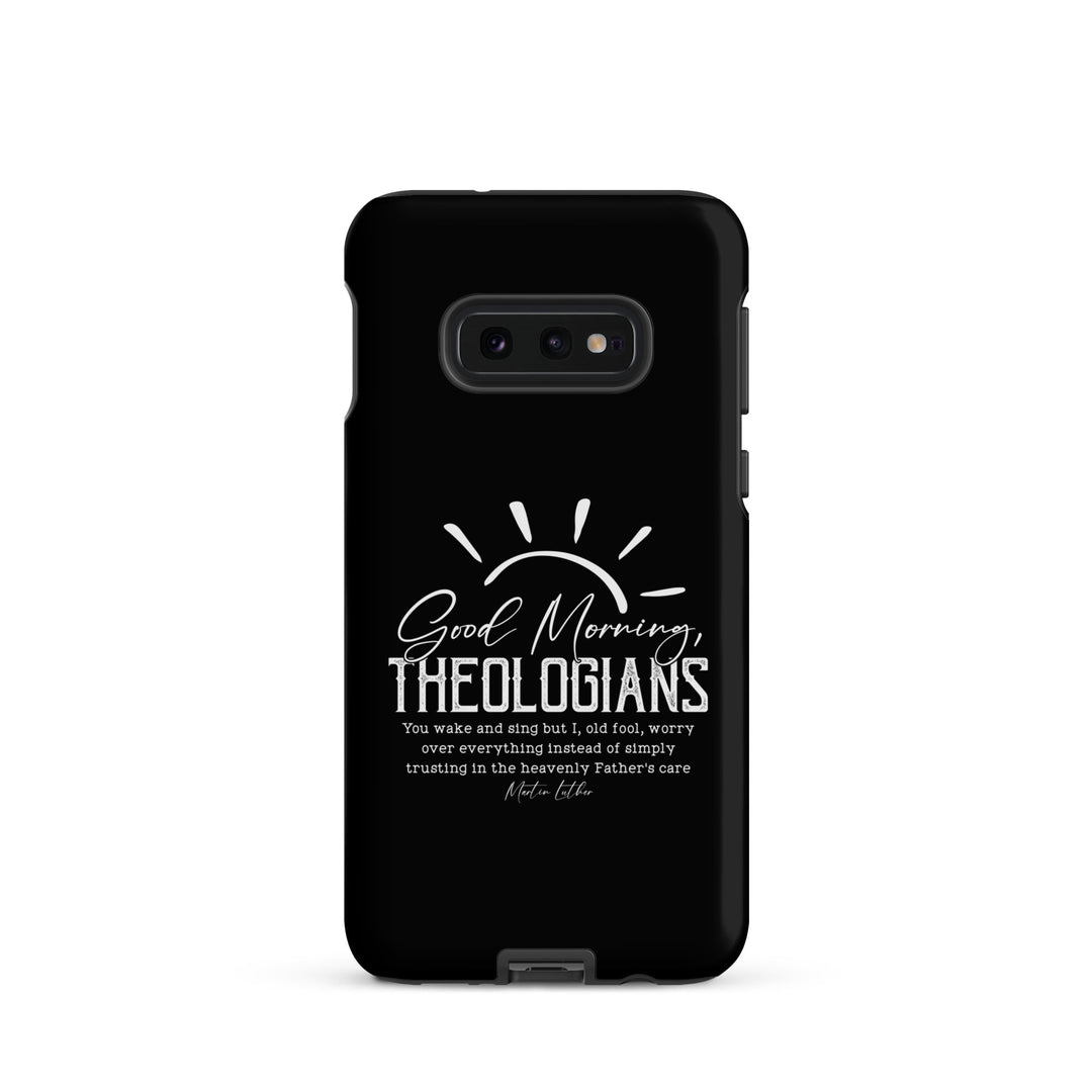 Christian Phone Case Martin Luther's Theologians Black for Samsung® Samsung® Phone Cases Matte Samsung Galaxy S10e