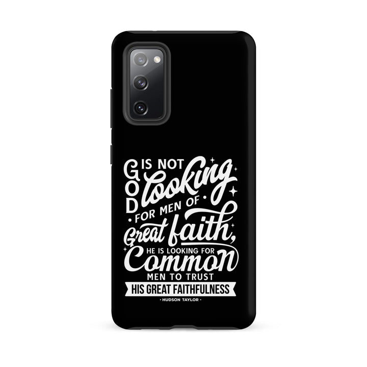 Christian Phone Case Hudson Taylor Common Men Black for Samsung® Samsung® Phone Cases Matte Samsung Galaxy S20 FE