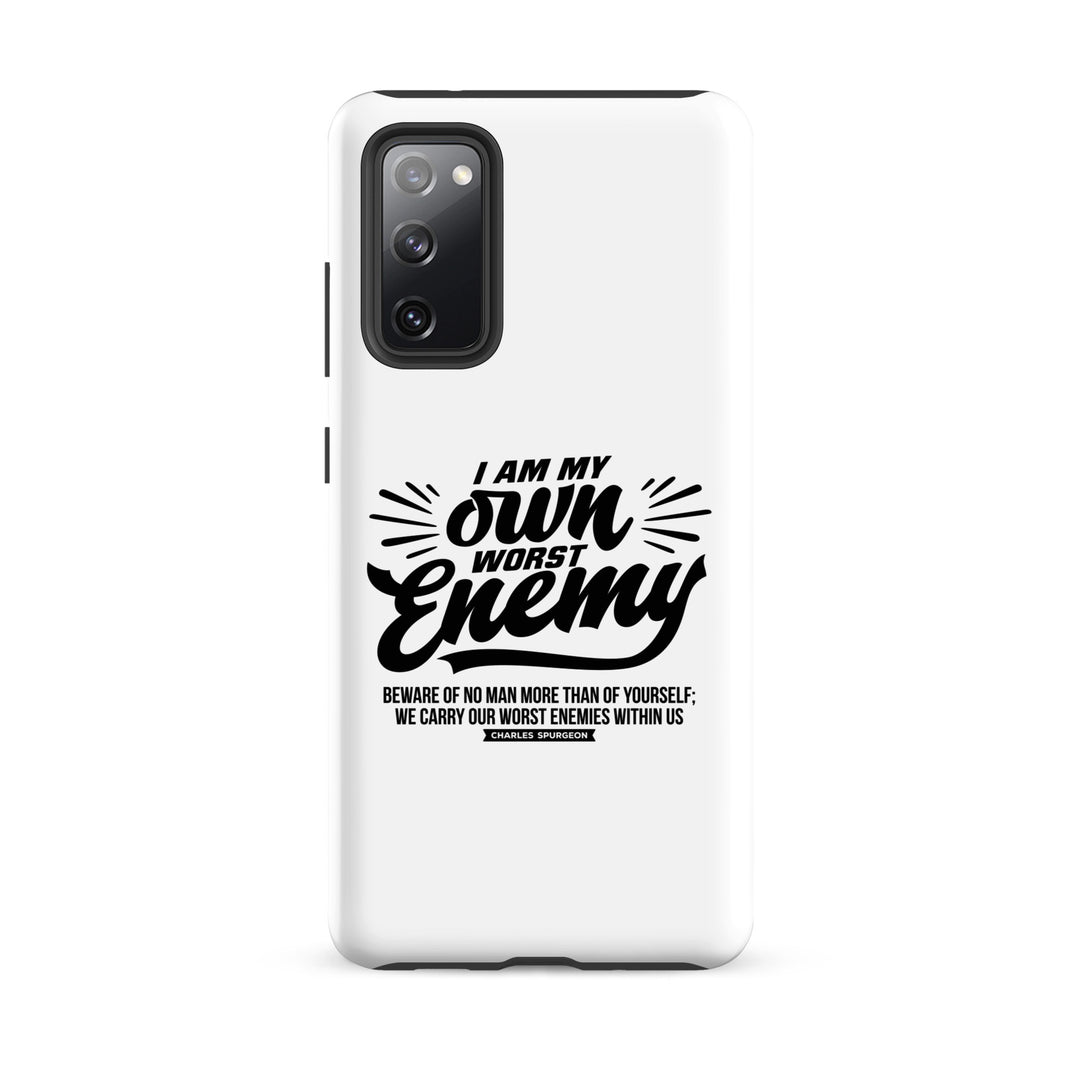 Christian Phone Case Charles Spurgeon's Worst Enemy White for Samsung® Samsung® Phone Cases Matte Samsung Galaxy S20 FE
