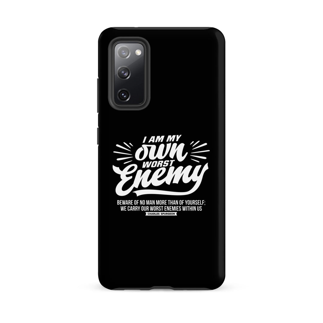 Christian Phone Case Charles Spurgeon's Worst Enemy Black for Samsung® Samsung® Phone Cases Matte Samsung Galaxy S20 FE