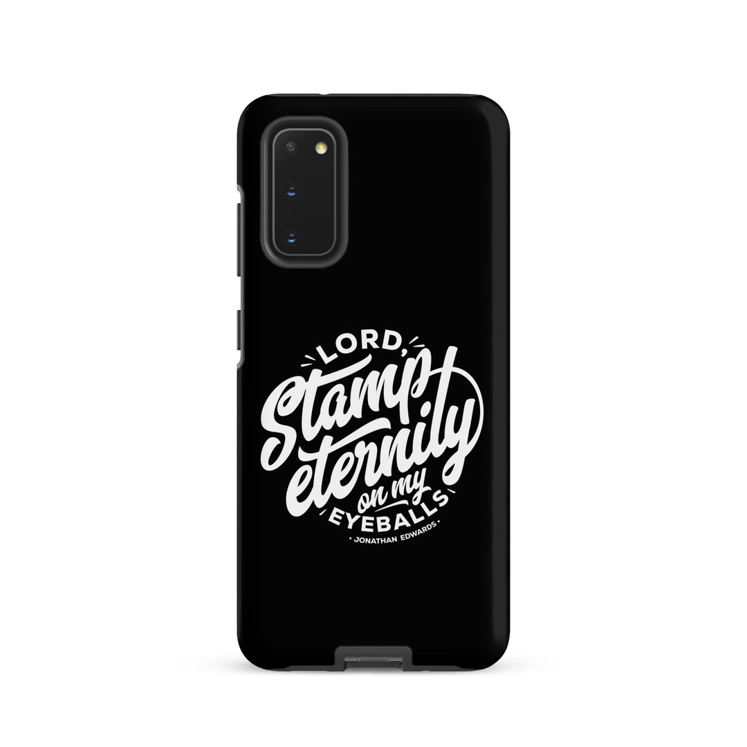 Christian Phone Case Jonathan Edwards Stamp Eternity Black for Samsung® Samsung® Phone Cases Matte Samsung Galaxy S20