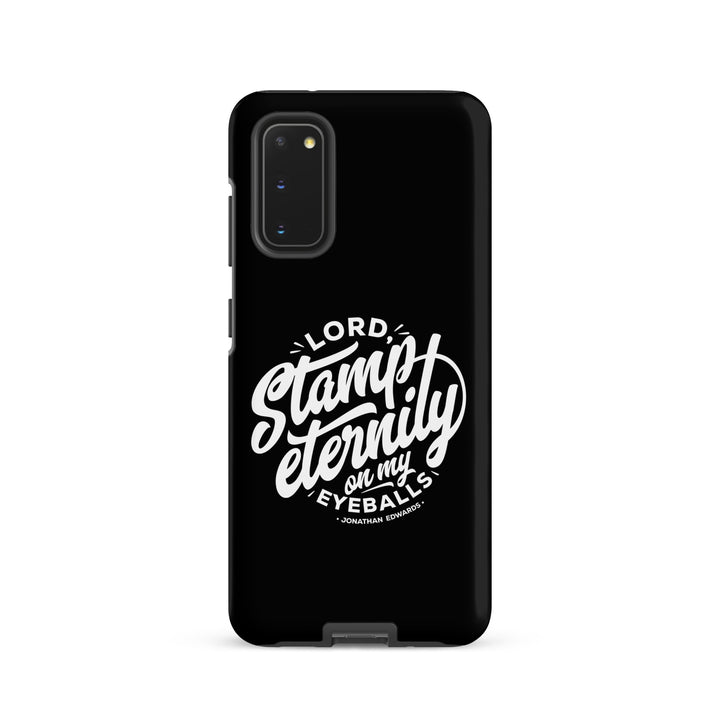 Christian Phone Case Jonathan Edwards Stamp Eternity Black for Samsung® Samsung® Phone Cases Matte Samsung Galaxy S20