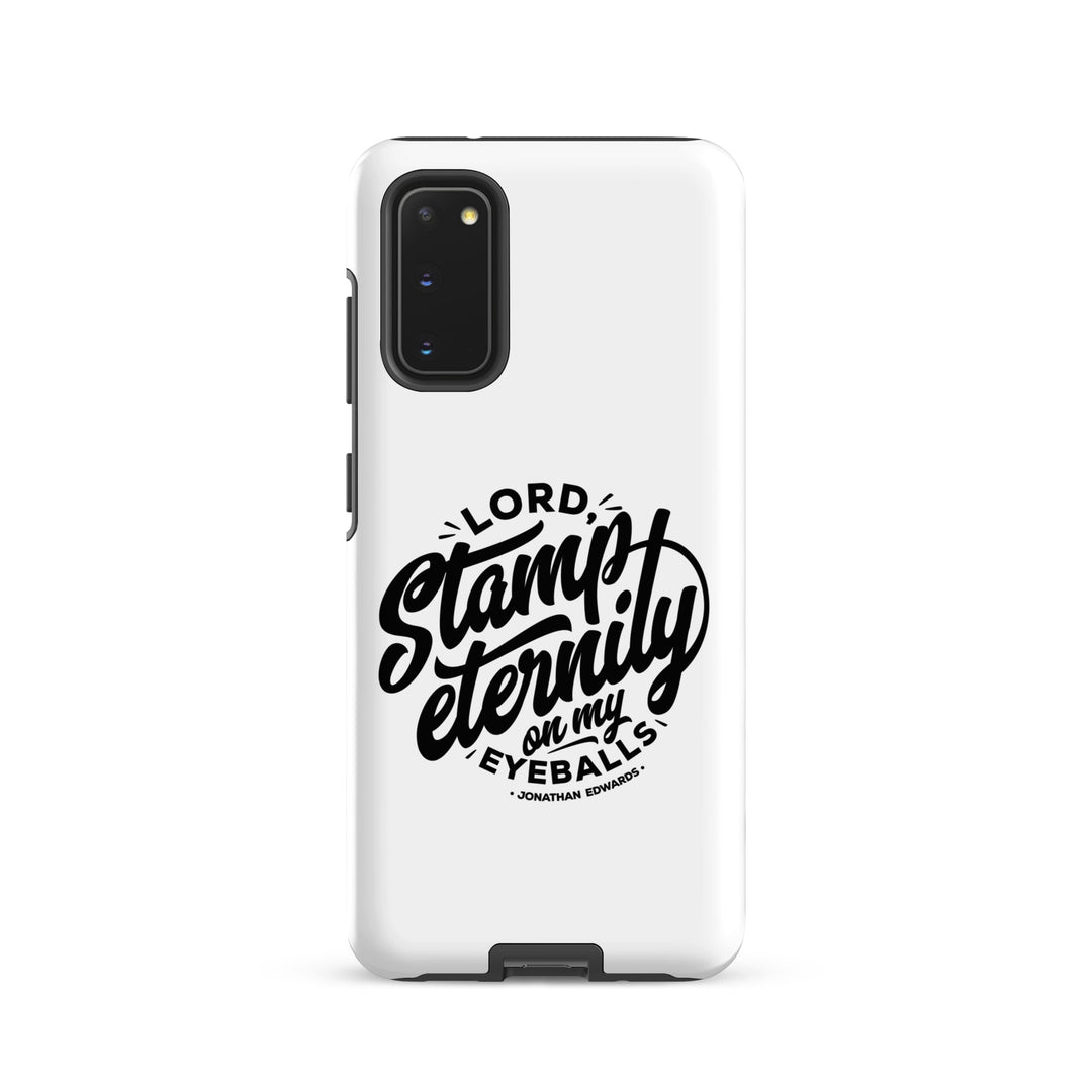 Christian Phone Case Jonathan Edwards Stamp Eternity White for Samsung® Samsung® Phone Cases Matte Samsung Galaxy S20