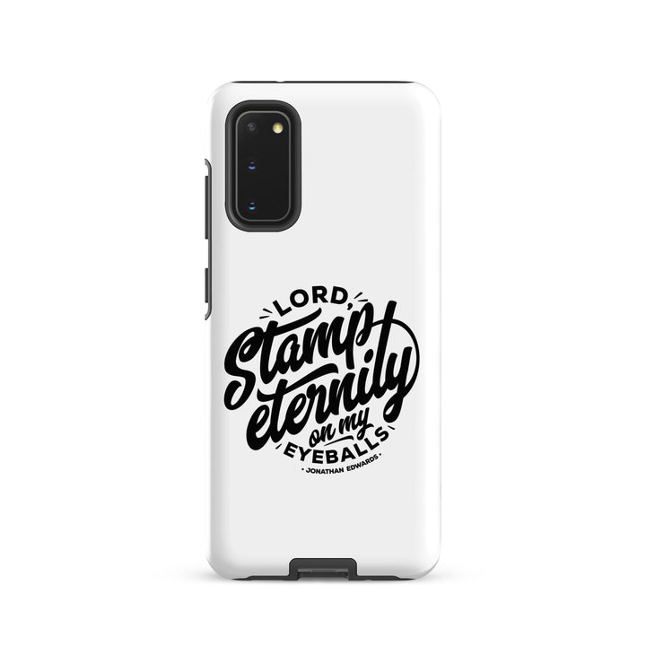 Christian Phone Case Jonathan Edwards Stamp Eternity White for Samsung® Samsung® Phone Cases Matte Samsung Galaxy S20