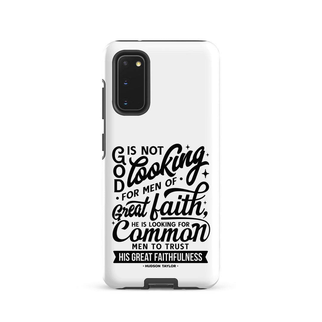 Christian Phone Case Hudson Taylor Common Men White for Samsung® Samsung® Phone Cases Matte Samsung Galaxy S20