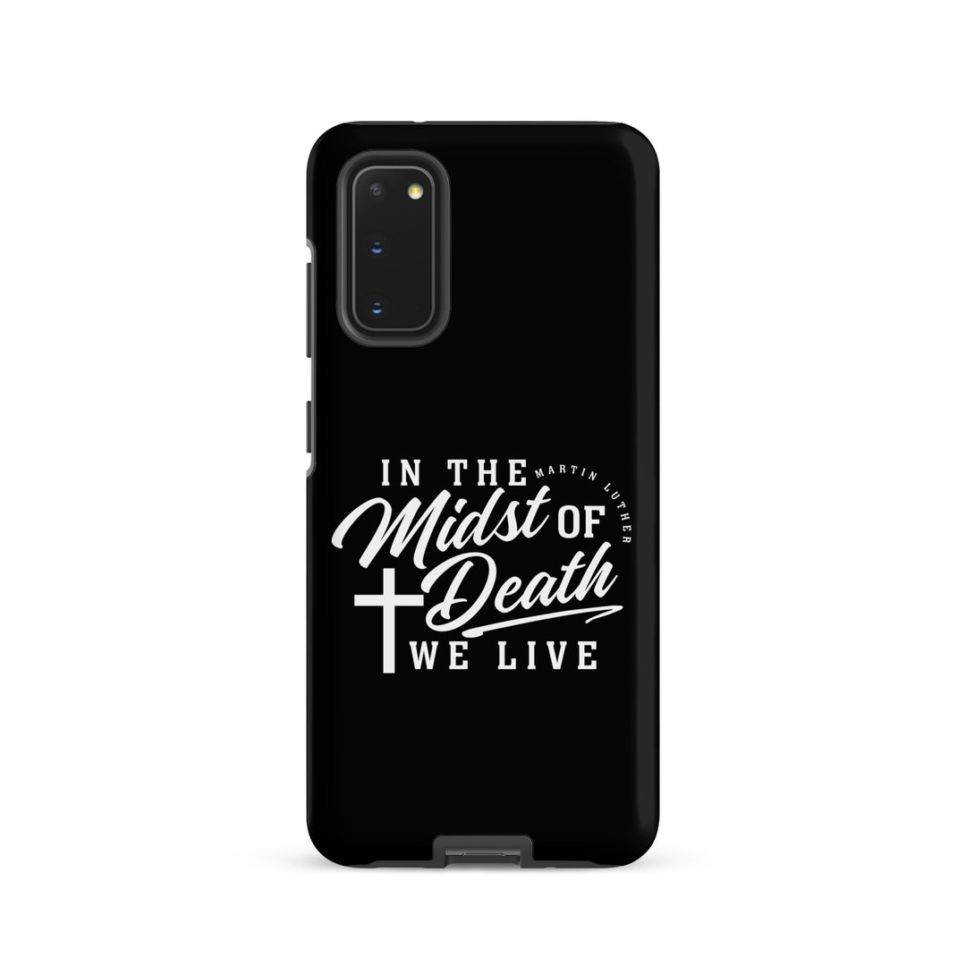 Christian Phone Case Martin Luther's Midst of Death Black for Samsung® Samsung® Phone Cases Matte Samsung Galaxy S20