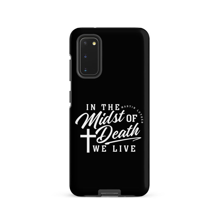 Christian Phone Case Martin Luther's Midst of Death Black for Samsung® Samsung® Phone Cases Matte Samsung Galaxy S20