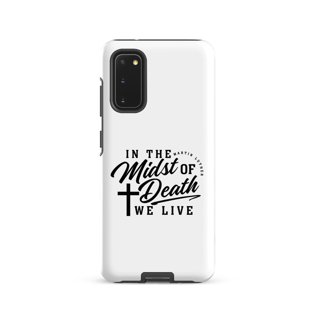 Christian Phone Case Martin Luther's Midst of Death White for Samsung® Samsung® Phone Cases Matte Samsung Galaxy S20