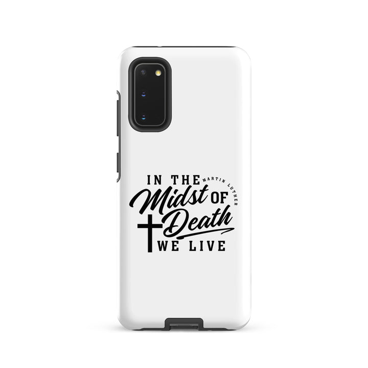 Christian Phone Case Martin Luther's Midst of Death White for Samsung® Samsung® Phone Cases Matte Samsung Galaxy S20