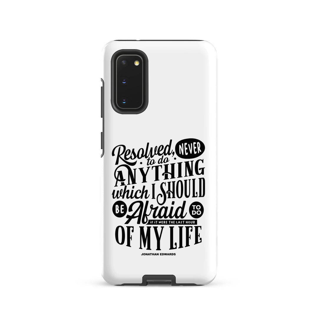 Christian Phone Case Jonathan Edwards Last Hour White for Samsung® Samsung® Phone Cases Matte Samsung Galaxy S20