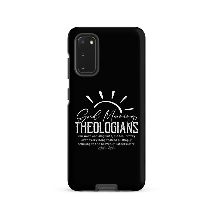 Christian Phone Case Martin Luther's Theologians Black for Samsung® Samsung® Phone Cases Matte Samsung Galaxy S20