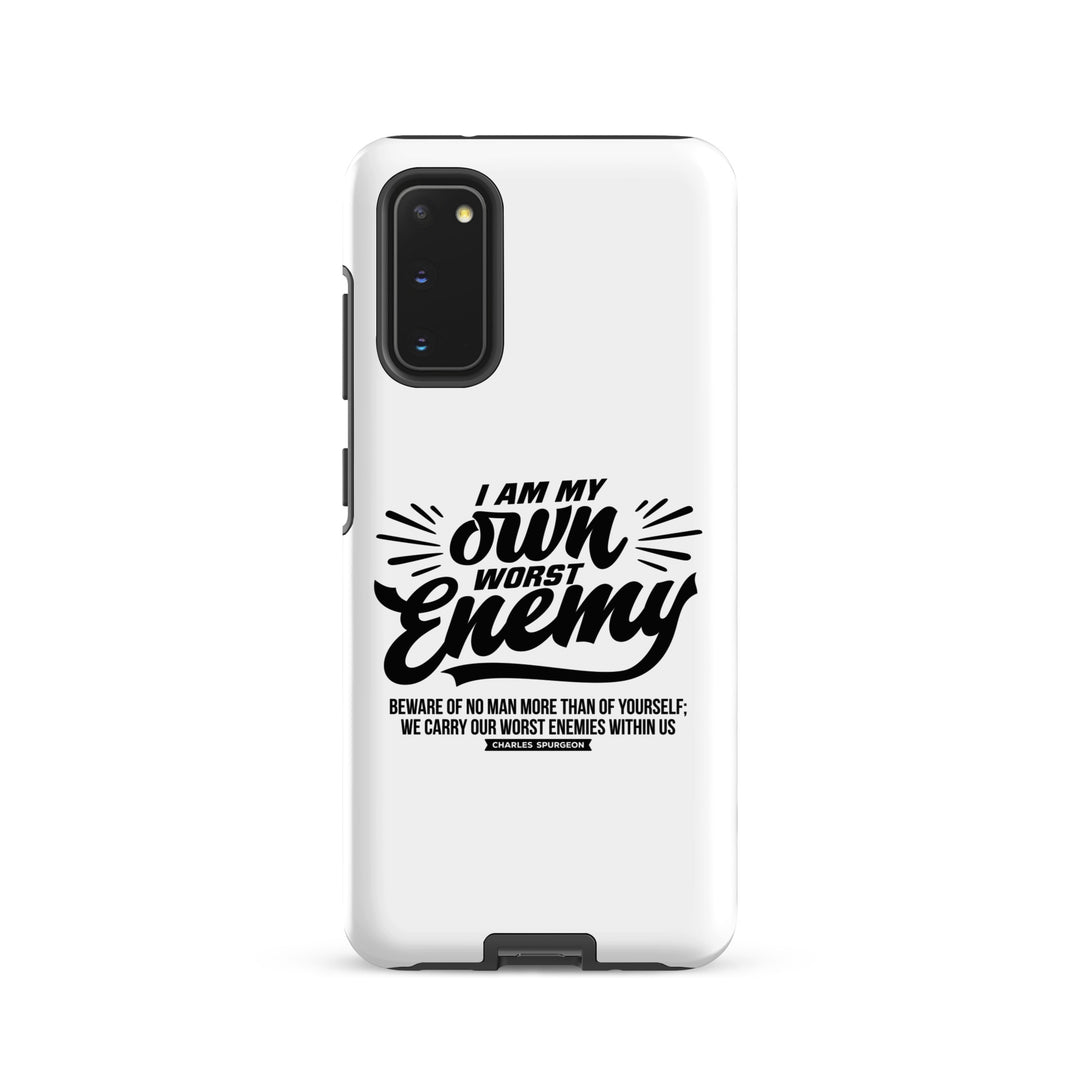 Christian Phone Case Charles Spurgeon's Worst Enemy White for Samsung® Samsung® Phone Cases Matte Samsung Galaxy S20