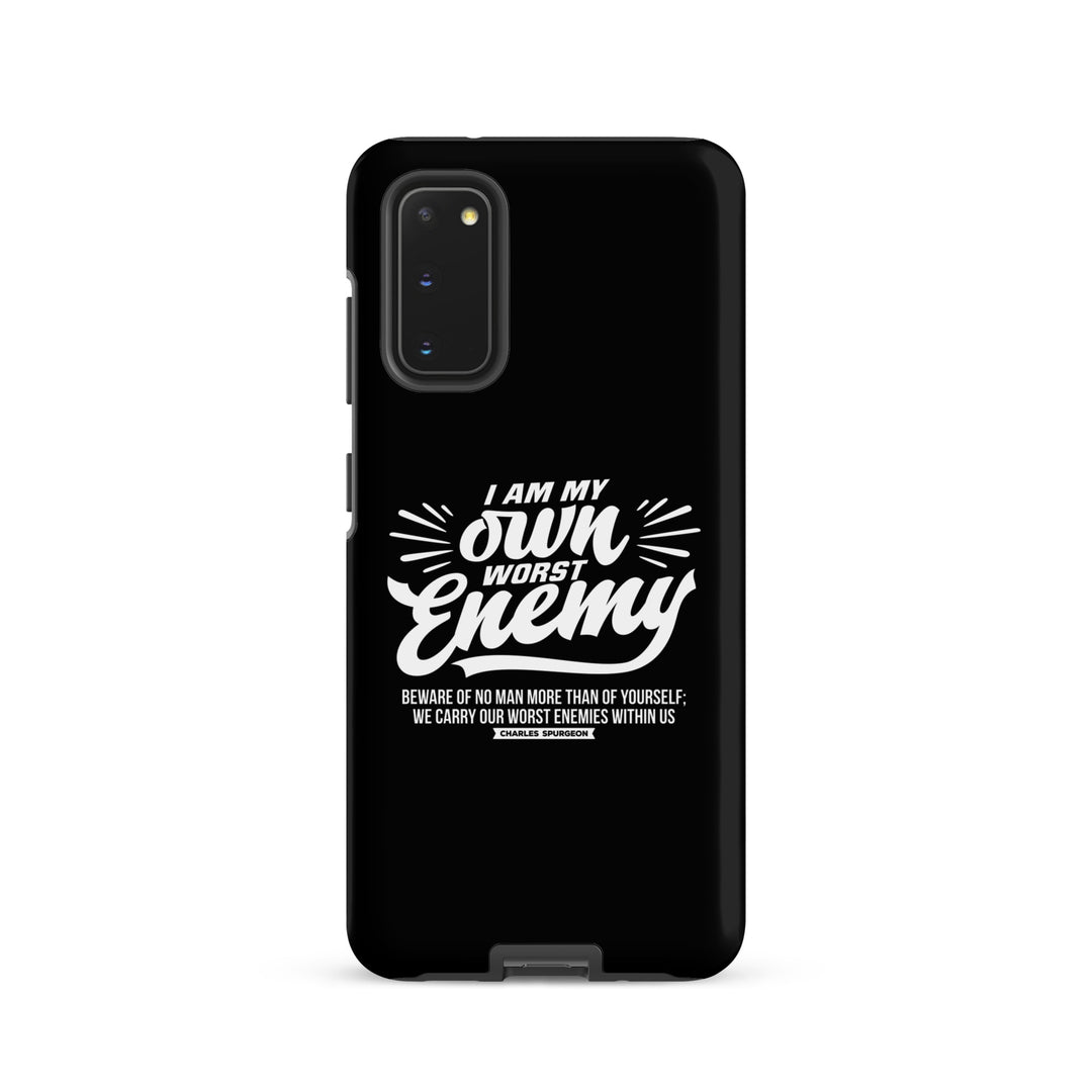 Christian Phone Case Charles Spurgeon's Worst Enemy Black for Samsung® Samsung® Phone Cases Matte Samsung Galaxy S20