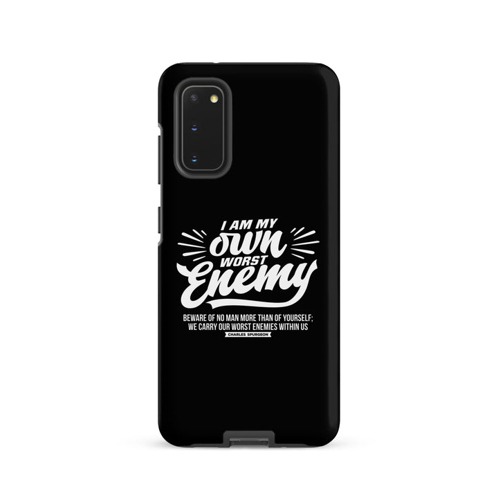 Christian Phone Case Charles Spurgeon's Worst Enemy Black for Samsung® Samsung® Phone Cases Matte Samsung Galaxy S20